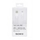 Cable Sony CP-AL100/WC WW - Lightning a USB - 1m - Blanco