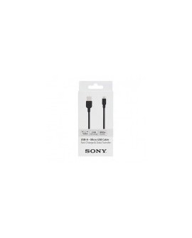 Cable Sony CP-AB100/B WW - USB - 1m - Negro