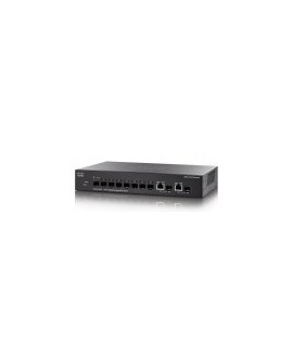 Switch Cisco SG350-10SFP-K9-NA - Administrable - 10 Puertos Gigabit/SFP