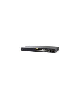 Switch Cisco SF350-24-K9-NA - Administrable - 24 Puertos - 10/100