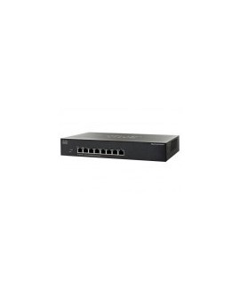 Switch Cisco SF352-08P-K9-NA - Administrable - 8 Puertos + 2 Puertos Gigabit/SFP - 10/100