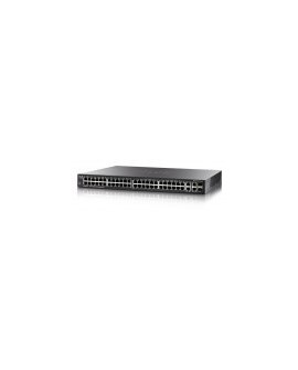 Switch Cisco SG350-52P-K9-NA - Administrable - 48 Puertos + 2 Puertos Gigabit/SFP + 2 Puertos SFP - PoE+