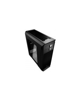 Gabinete AeroCool Aero-500 - Media torre - ATX - Lector de tarjeta Sd - Negro - RGB - Sin fuente