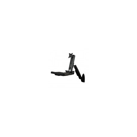 Soporte StarTech.com WALLSTS1 - Hasta 24" - Soporta 10.52kg - VESA - Negro