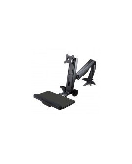 Brazo StarTech.com ARMSTSCP1 - Hasta 24" - Soporte Vesa ajustable - Soporte para Teclado y Ratón