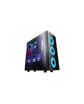 Gabinete XZeal XZ110 - Media Torre - ATX/ ITX/ M-ATX - Panel lateral - Negro