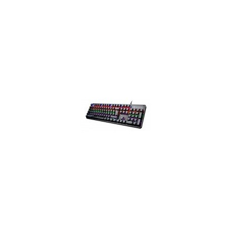 Teclado XZeal Xz1025 - Alámbrico - USB - Multimedia - RGB