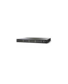 Switch Cisco SF220-48P-K9-NA - 48 Puertos Ethernet PoE 10/100 - Gestionado - Negro