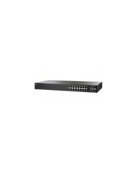 Switch Cisco SG250-18-K9-NA - Administrable - 16 Puertos + 2 Puertos Gigabit/SFP - 10/100/1000