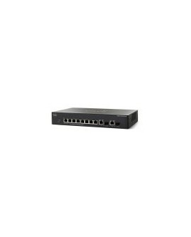 Switch Cisco SG355-10P-K9-NA - Administrable - 8 Puertos + 2 Puertos mini-GBIC - 62W