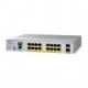 Switch Cisco Catalyst 2960-L - 16 Puertos - Gigabit - PoE - 2 SFP