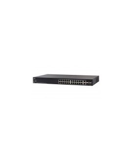 Switch Cisco SG550X-24-K9 - 24 Puertos - Gigabit - 2 Puertos SFP+ - Administrable