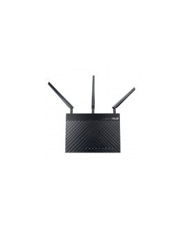 Router Asus RT-AC1750 - 4 Puertos - Gigabit - 2.4 GHz / 5 GHz - USB - 3 Antenas