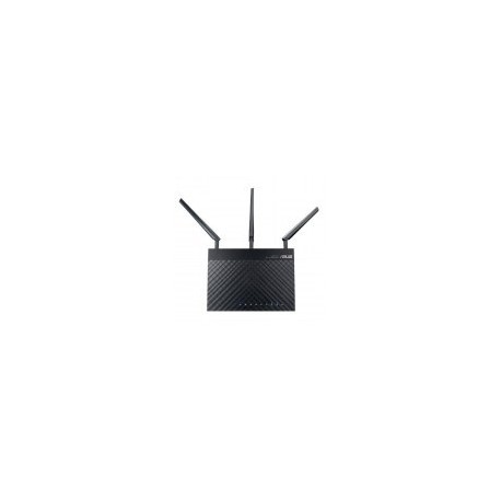 Router Asus RT-AC1750 - 4 Puertos - Gigabit - 2.4 GHz / 5 GHz - USB - 3 Antenas