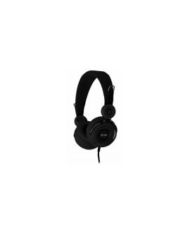 Diadema Vorago HP-205C - 3.5 mm - 1.2m - Micrófono - Control de Volumen - Negro