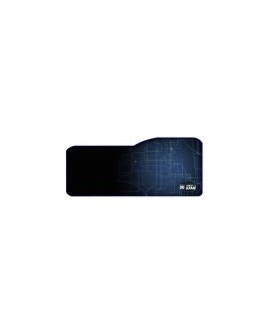 Mouse Pad Gamer Vorago MPG-300 - 345x795x5mm - Micro Fibra - Negro/Azul