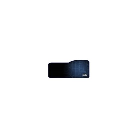 Mouse Pad Gamer Vorago MPG-300 - 345x795x5mm - Micro Fibra - Negro/Azul