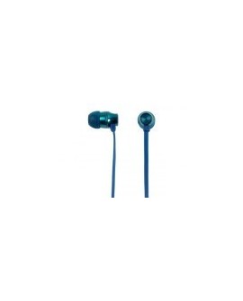 Audífonos MobiFree Metalic MB-02018 - Alámbrico - Azul