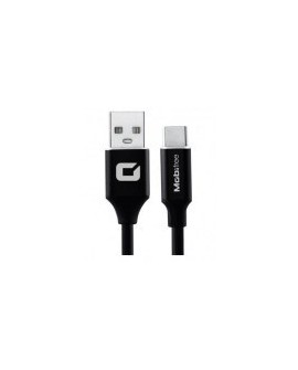 Cable USB MobiFree MB-923637 - USB 2.0/USB C - 1M - Negro
