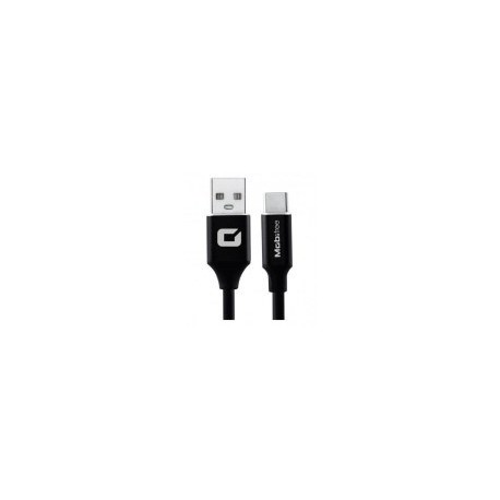 Cable USB MobiFree MB-923637 - USB 2.0/USB C - 1M - Negro