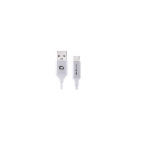 Cable USB MobiFree MB-923644 - USB 2.0/USB C - 1M - Blanco