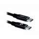 Cable USB MobiFree MB-923699 - USB C/USB C - 1 M -  Negro