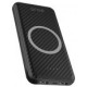 Power Bank Ginga GI18PBK02 - 10,000 mAh - Inalámbrica - Negro