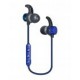 Auriculares Ginga Chrome GI18AUD01BT - Inalámbricos - Micrófono - Bluetooth - Azul