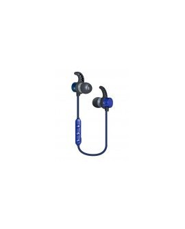 Auriculares Ginga Chrome GI18AUD01BT - Inalámbricos - Micrófono - Bluetooth - Azul