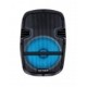 Bocina Ginga Bafle Amplificada - 8" - 2000W - Bluetooth 2.0 - USB - Micro SD - FM - Luz de Ambientación.