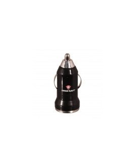 Cargador para Auto Ginga Swiss Navy SN16PCH01 - Tipo Bala - 1 Puerto - Negro