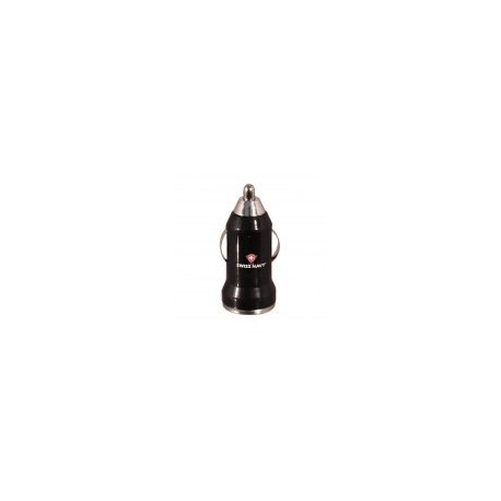 Cargador para Auto Ginga Swiss Navy SN16PCH01 - Tipo Bala - 1 Puerto - Negro