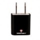 Cargador Ginga Swiss Navy SN16CU01 - Tipo Cubo - 1 Puerto - Negro