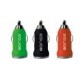Paquete de 5 Cargadores para Carro Ginga - Salida USB - Varios Colores