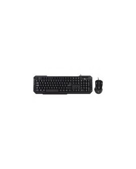 Kit de Teclado y Mouse QIAN QTA1701 - USB - Negro