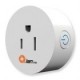 Enchufe Inteligente QIAN SH1800 - Wi-Fi - Inalámbrico - Blanco