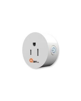 Enchufe Inteligente QIAN SH1800 - Wi-Fi - Inalámbrico - Blanco