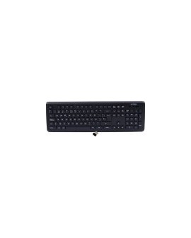 Teclado Acteck K500 - Inalámbrico - 10m - USB - Negro
