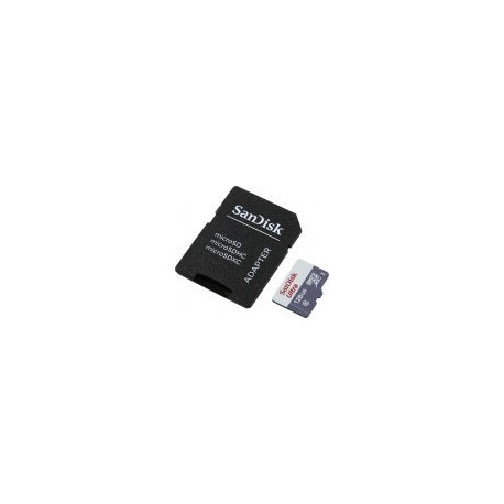 Memoria SanDisk ULTRA MicroSD UHS-I - 128GB - 80Mbps - Clase 10 - C/Adaptador