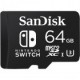 Memoria MicroSDXC SanDisk SDSQXAT-064G-GN6ZA - 64GB - Clase 3 - UHS-I - Para Nintendo Switch