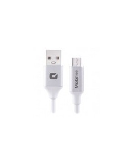 Cable MobiFree MB-923606 - USB 2.0/Micro USB - 1M - Blanco