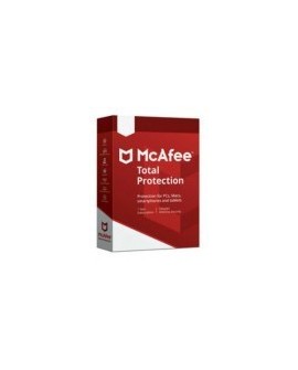 Antivirus McAfee Total Protection 2019 - 10 Dispositivos - 1 Año - Físico