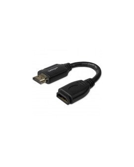 Cable StarTech.com - HDMI - 15cm - Macho - Hembra