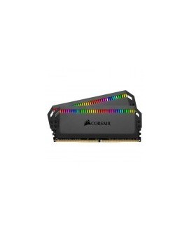 Memoria RAM Corsair Dominator Platinum RGB - DDR4 - 16GB (2x 8GB) - 3200MHz - Disipador - Negro
