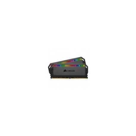 Memoria RAM Corsair Dominator Platinum RGB - DDR4 - 16GB (2x 8GB) - 3200MHz - Disipador - Negro