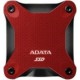 SSD ADATA SD600Q - 240GB - USB 3.1 - Rojo