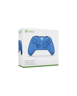 Control Microsoft Xbox X1 - Inálambrico - Bluetooth - Para PC/Xbox One/Xbox One S - Edición Especial Azul