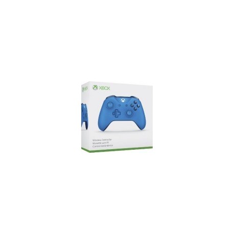 Control Microsoft Xbox X1 - Inálambrico - Bluetooth - Para PC/Xbox One/Xbox One S - Edición Especial Azul