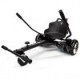 Patineta Eléctrica con GoKart Vorago HoverBoard 300 HB-300 - 4400 mAh - Doble motor - 12Km/h - Negra