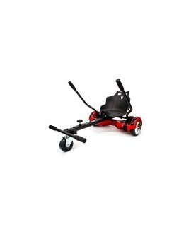 Patineta Eléctrica con GoKart Vorago HB-300 - 4400 mAh - Doble motor - 12Km/h - Rojo